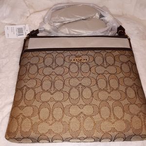 Brown Coach Crossbody